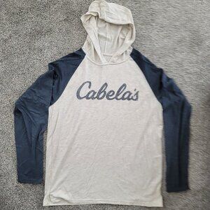 Cabela's Men's Hooded Long Sleeve T-Shirt Large